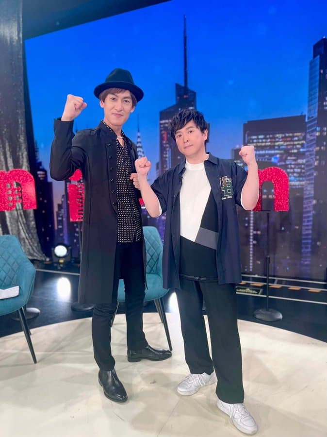 保志総一朗が『Anison Days』で酒井ミキオと2ショット！