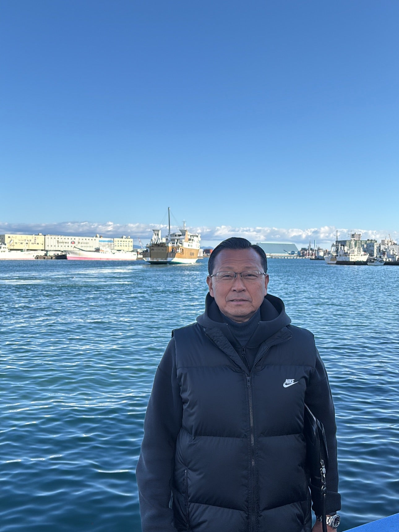 “やぎじぃ”の年始休暇 清水で家族旅行、富士山に癒やされる