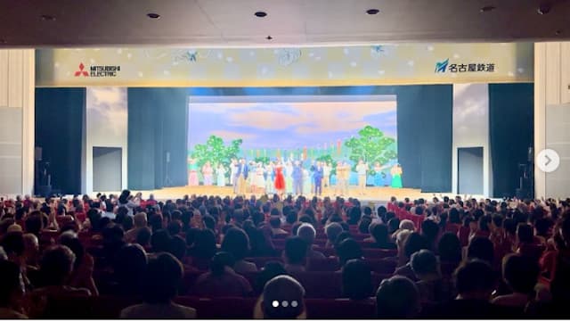 藤原紀香が名古屋公演を無事終了