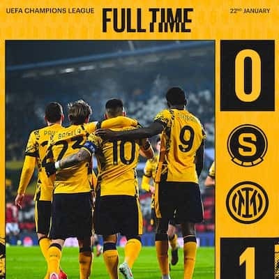 インテルがエースの得点でウノゼロ勝利！ 4位浮上でラウンド16進出近づく