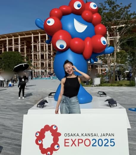 本間日陽が大阪関西万博を訪問！