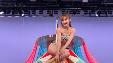 熊田曜子が地上波でポールダンス披露！「まさか日曜のお昼に」と感激のコメント