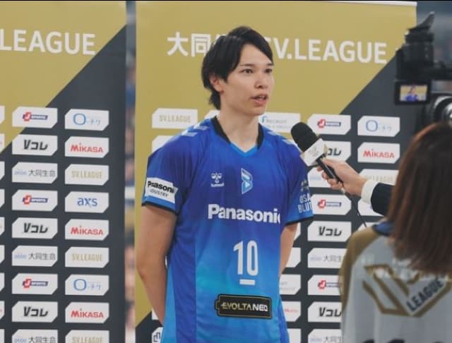 山内晶大がSVリーグ開幕戦の勝利を報告！