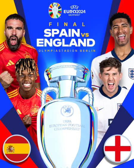 「欧州王者はどちらの手に？」スペインとイングランドがEURO決勝に臨む