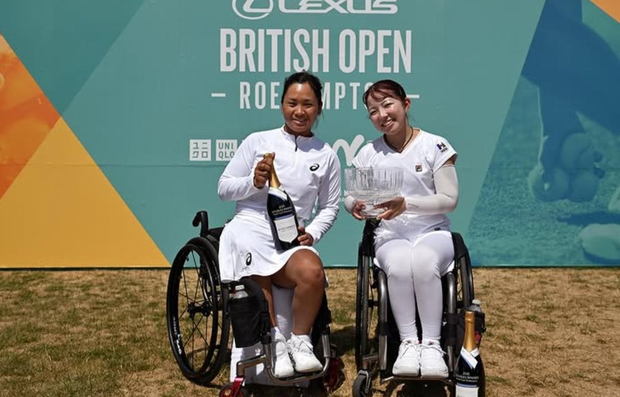 車いすテニス・田中愛美、British Openダブルス優勝！「久しぶりのタイトルに感謝」
