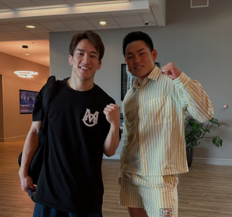格闘界ファン歓喜！倉本大悟が朝倉海との2ショットを公開「背中を追い続けたい」
