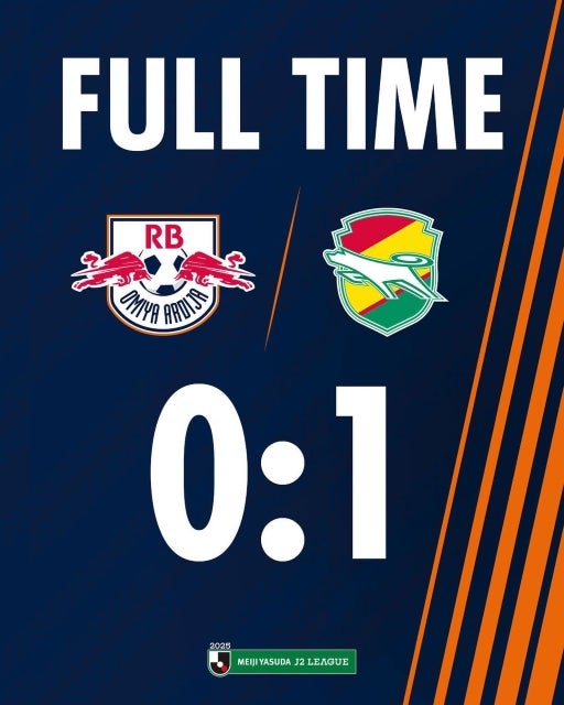 RB大宮アルディージャ、後半の失点で千葉に0-1敗戦、昇格争いに響く痛恨の黒星