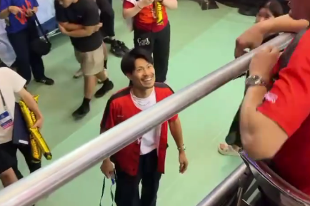 世界一の司令塔の姿も…ネーションズリーグ、レジェンドシートの豪華さがすごい！！