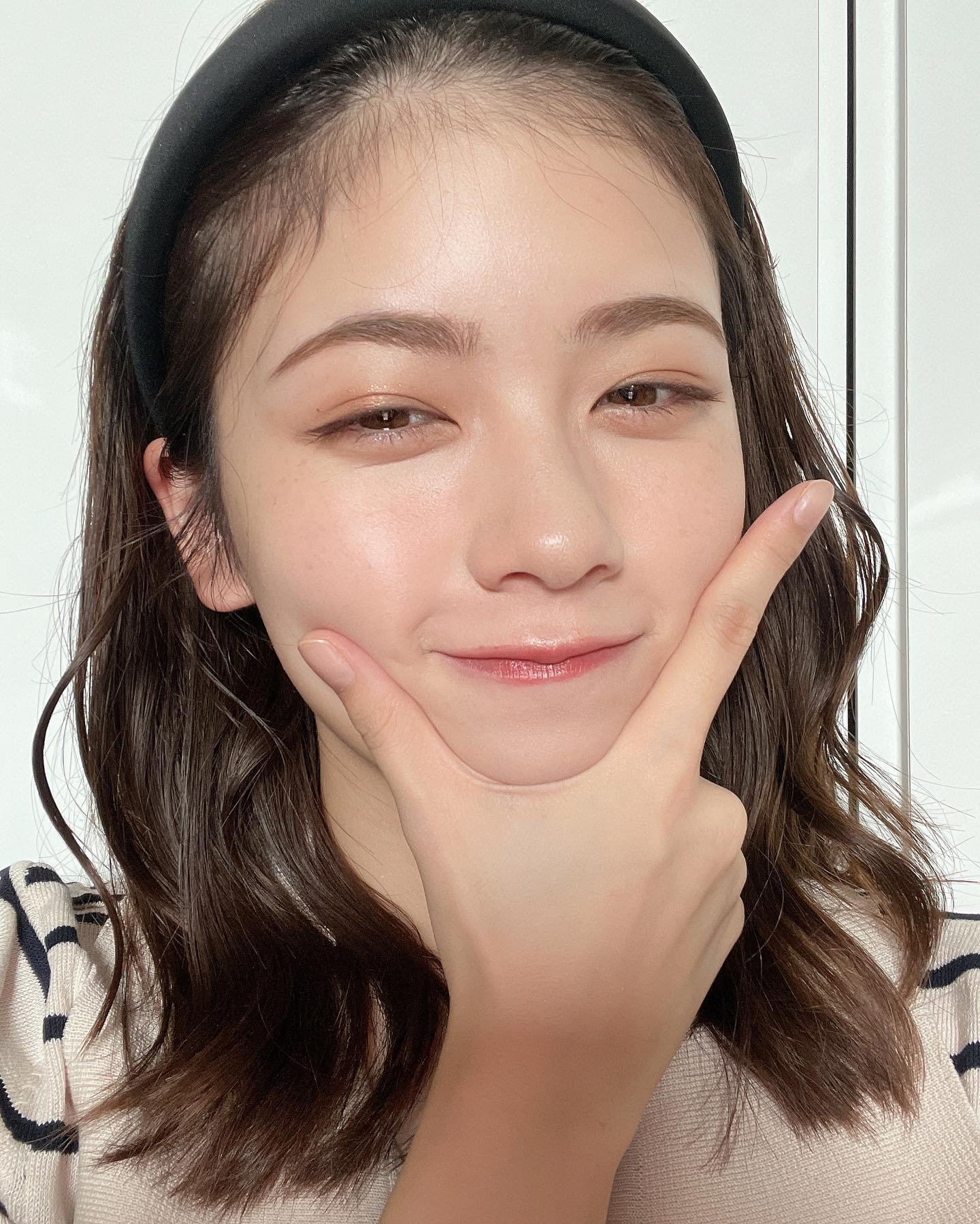 「生え際が尊い😺😺」小芝風花さんの自撮り「でこっぱちふーちゃん💕」にファン歓喜