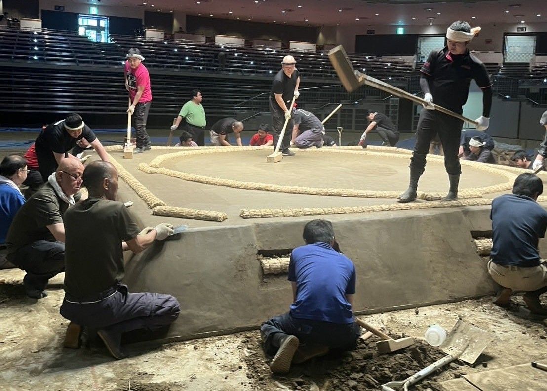 「大相撲の土俵を作るときに使っている〇〇とは？」大相撲クイズの答えはいかに？！