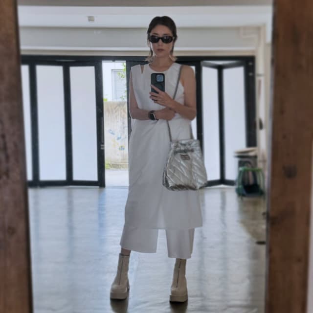 高岡早紀「真っ白コーデ」インスタ投稿「カッコいい」の声続々