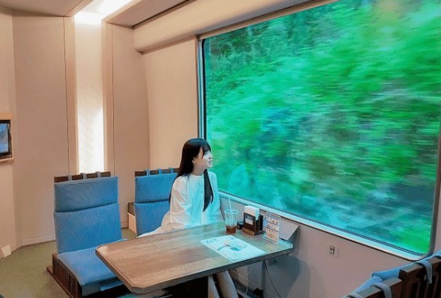 「乗り鉄系」YouTuber・しおねる、近鉄特急しまかぜの