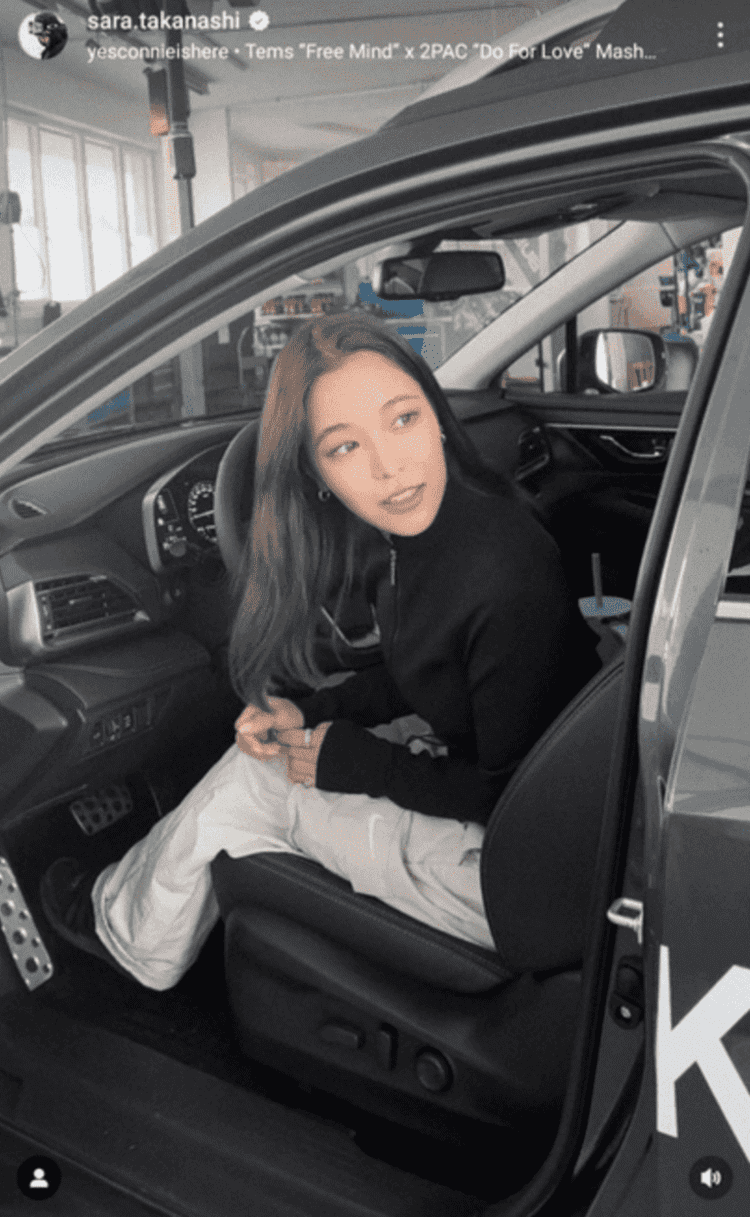 「女優さんみたい」高梨沙羅が貴重な運転動画を公開