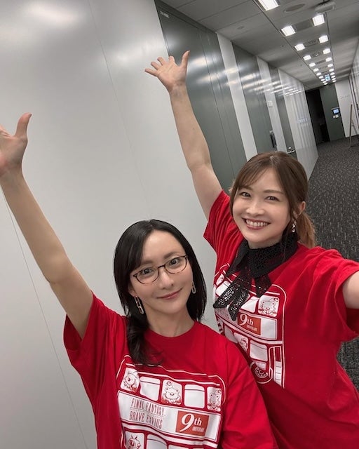松澤ネキ、FFBE9.5周年を祝う！オリジナルTシャツ姿も公開！
