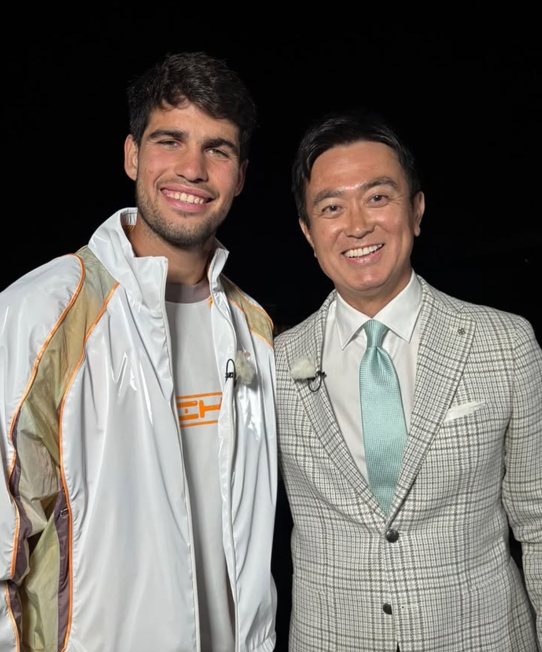 石黒賢、ウィンブルドン男子準決勝進出アルカラスを取材　ジャパンオープン秋に向け期待