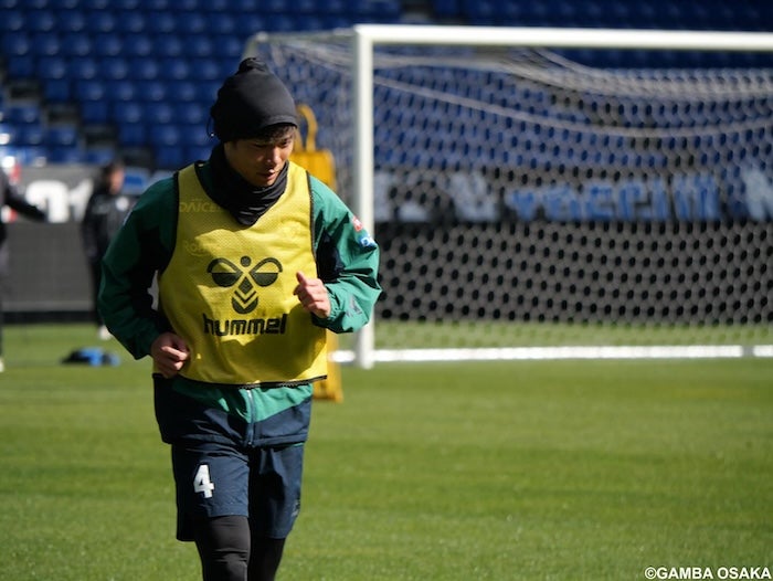 ガンバ大阪　明日の開幕戦に向け最後の練習