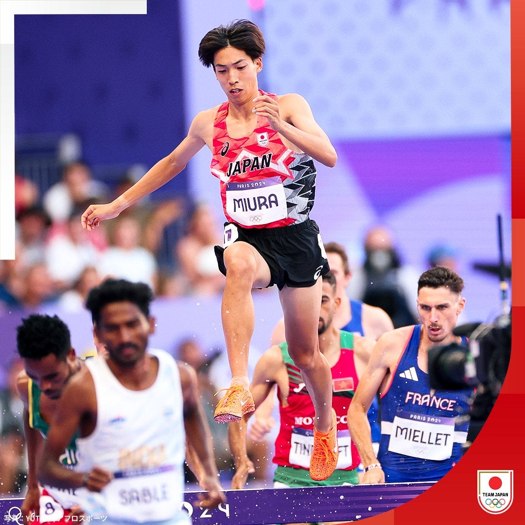 3000m障害の三浦龍司が盤石の走りで2大会連続の決勝進出を決める