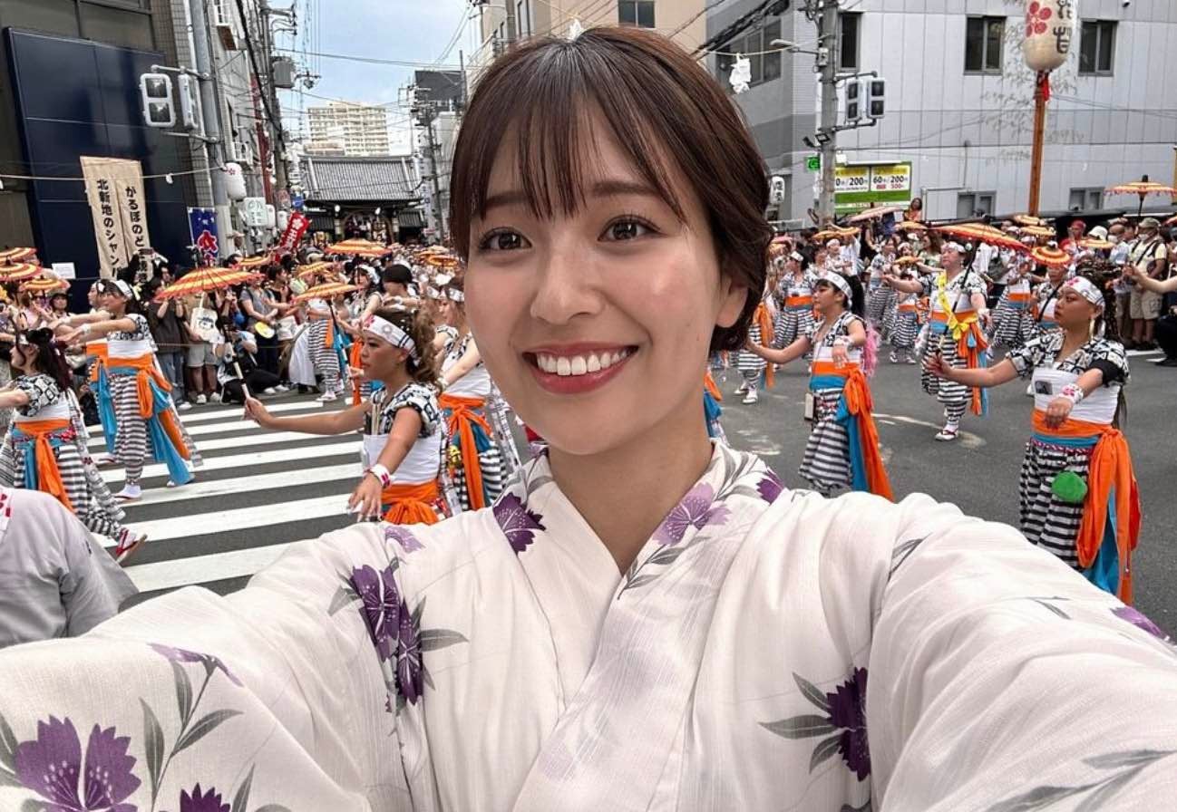 山崎香佳の浴衣姿が可愛すぎると話題に