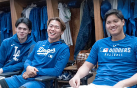 ドジャース、日本人スター3人が集結！「こんな日が来るとは…」