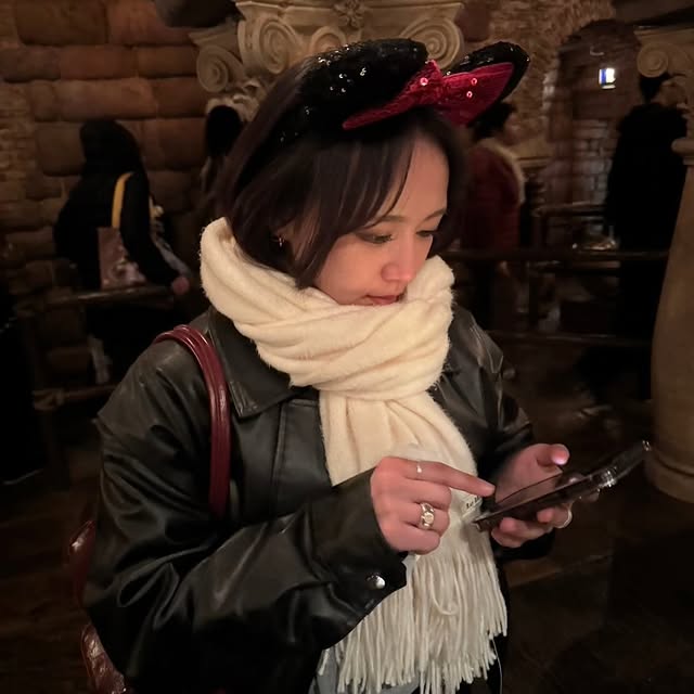 "K-1 WORLD GP女子アトム級新王者"松谷綺、念願の夢の国へ！可愛すぎるカチューシャ姿が話題