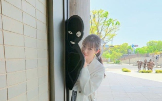 「すごい観光した気分！」足立梨花がキッド様を激写！