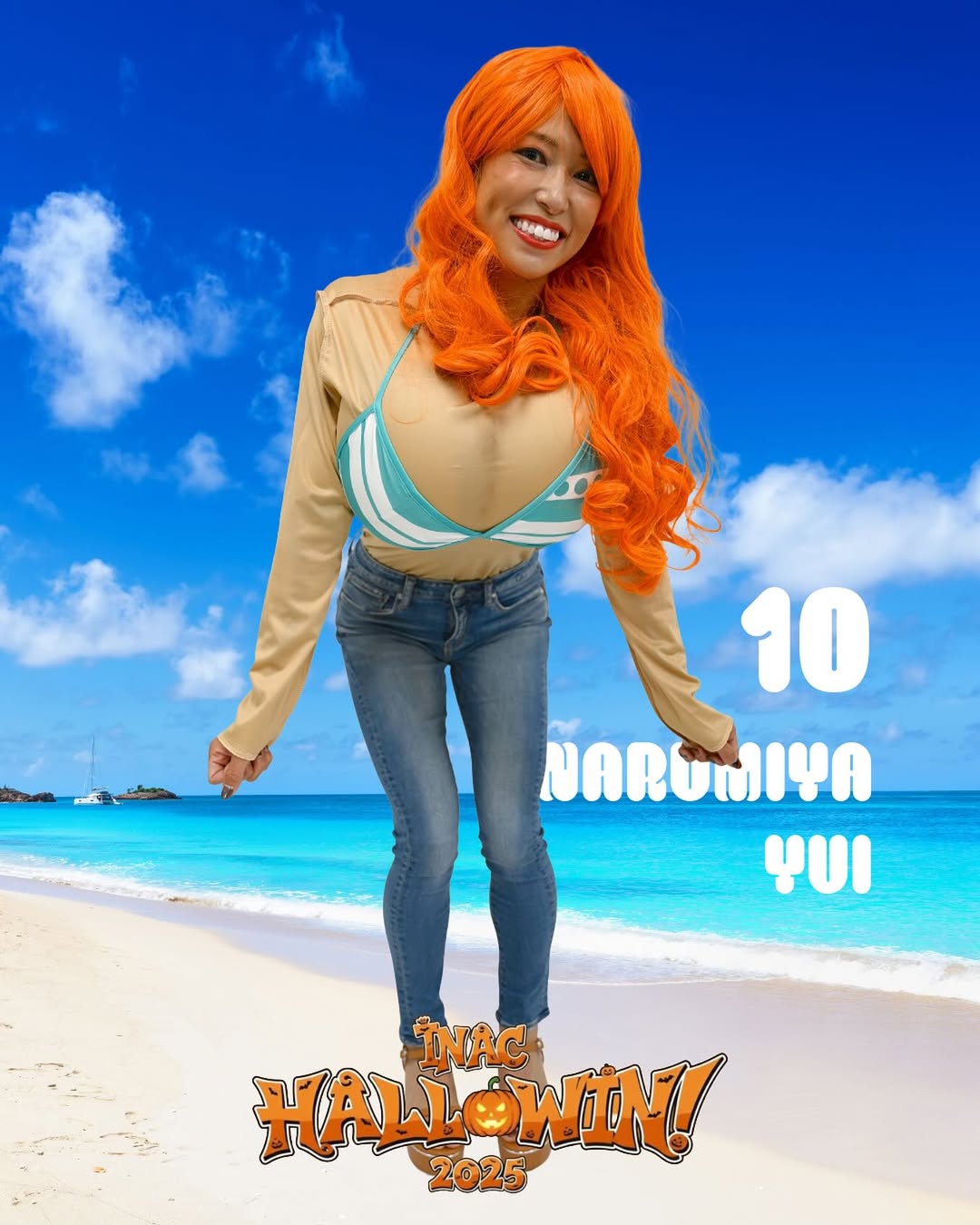 成宮唯が大胆コスプレ！？INAC神戸レオネッサのハロウィン仮装が話題に