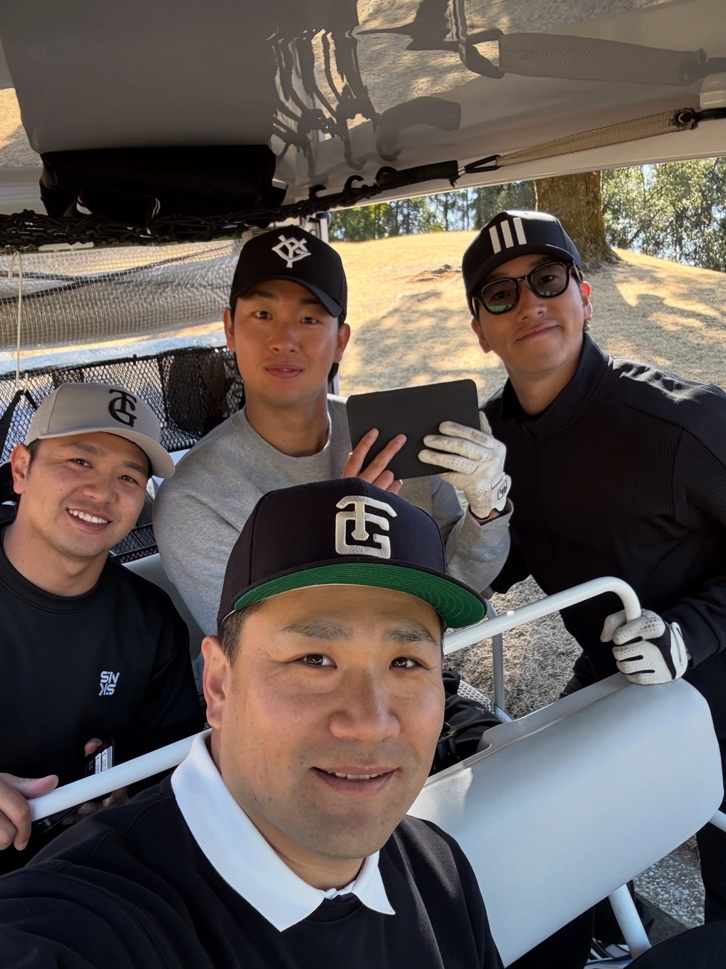 巨人・田中将大、“休日ゴルフ”ショットを公開「今日も楽しかった！」