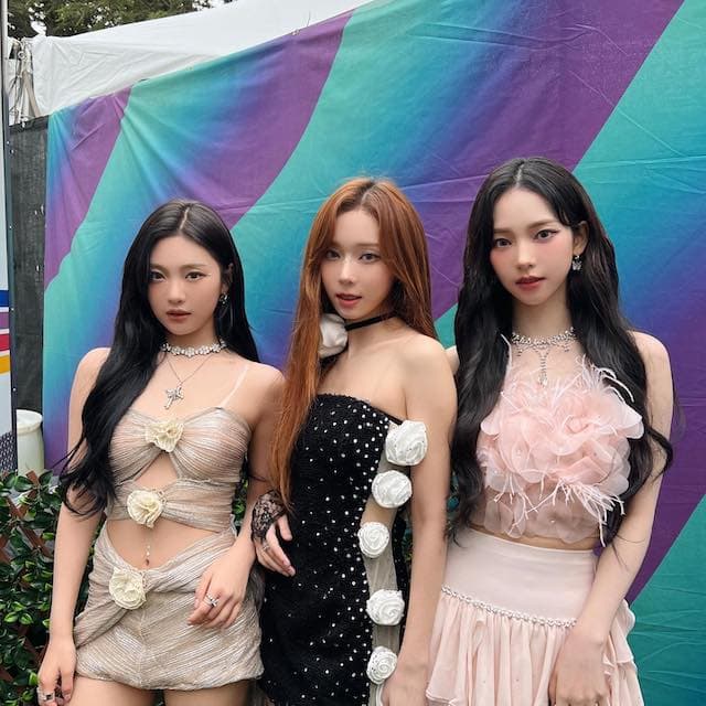 aespaがフェス最新オフショットを公開💗