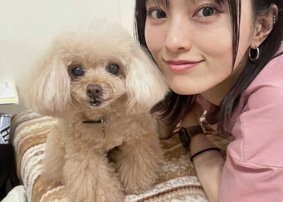 「可愛い×可愛い」元NMB48の〇〇とわんちゃんのツーショットが愛おしすぎる...。