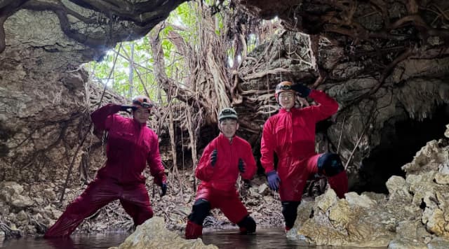 清岡幸大郎がケイビングを楽しむ「自然ってやっぱ偉大だ〜！！」