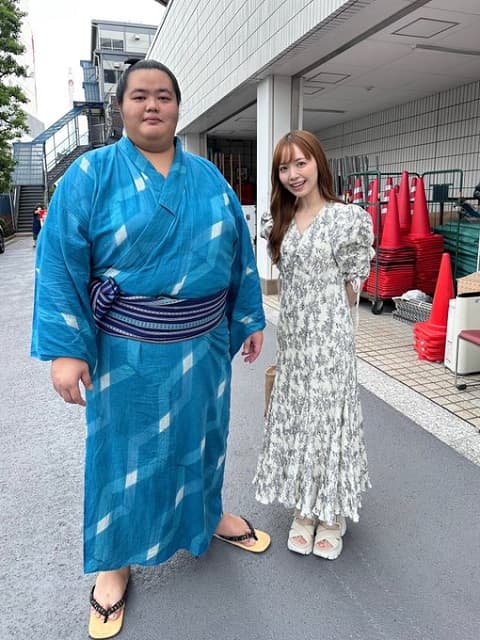 「あなたの初優勝が見れて幸せ」相撲好き人気女性タレントが推し 琴櫻関の優勝に感動！