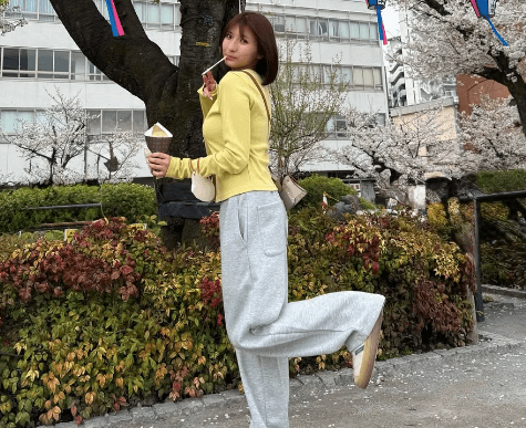 「好きボブヘアー、全部好きっちゃ！」軽トラ美女子、花散る前のお花見ショット＆ムービーにファン惚れ惚れ「ミューズ」