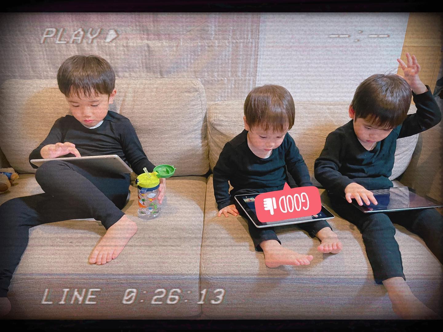 平愛梨、息子達の成長を愛でる💓「辛抱強いゾ」と称賛👏