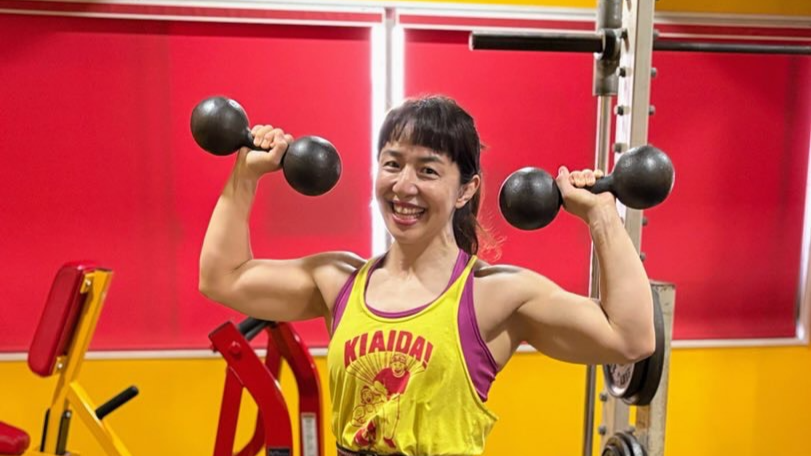 浜口京子、短時間トレーニングで充実感　「食べ物も夏ですね〜」と季節の食を満喫