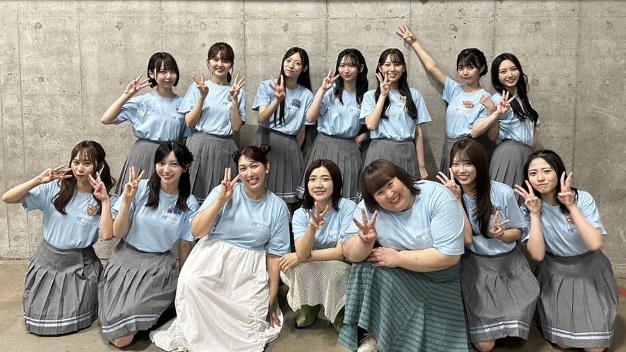 3時のヒロイン・かなで、日向坂46四期生ライブに参加　最終日に笑顔の集合ショット公開！