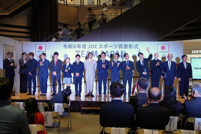 世界一過酷でかっこいい競技『近代五種』銀メダリストの佐藤大宗、JOCスポーツ賞表彰式で感謝