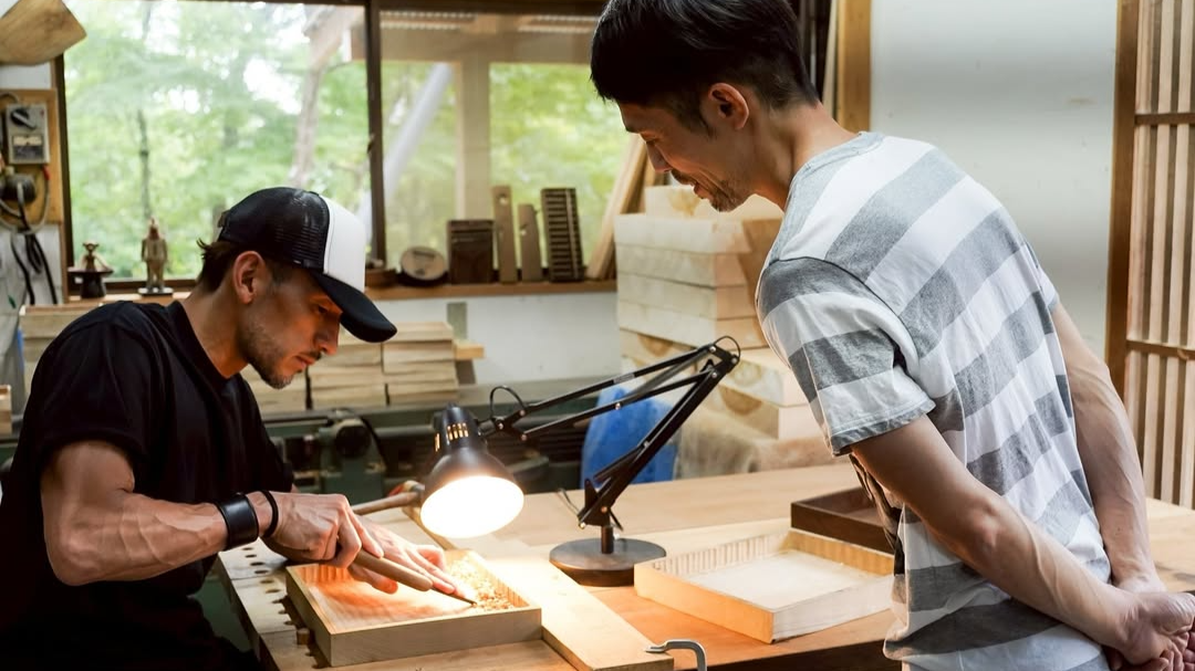 木のぬくもり、暮らしの景色を変える——中田英寿が出会った滋賀の旅