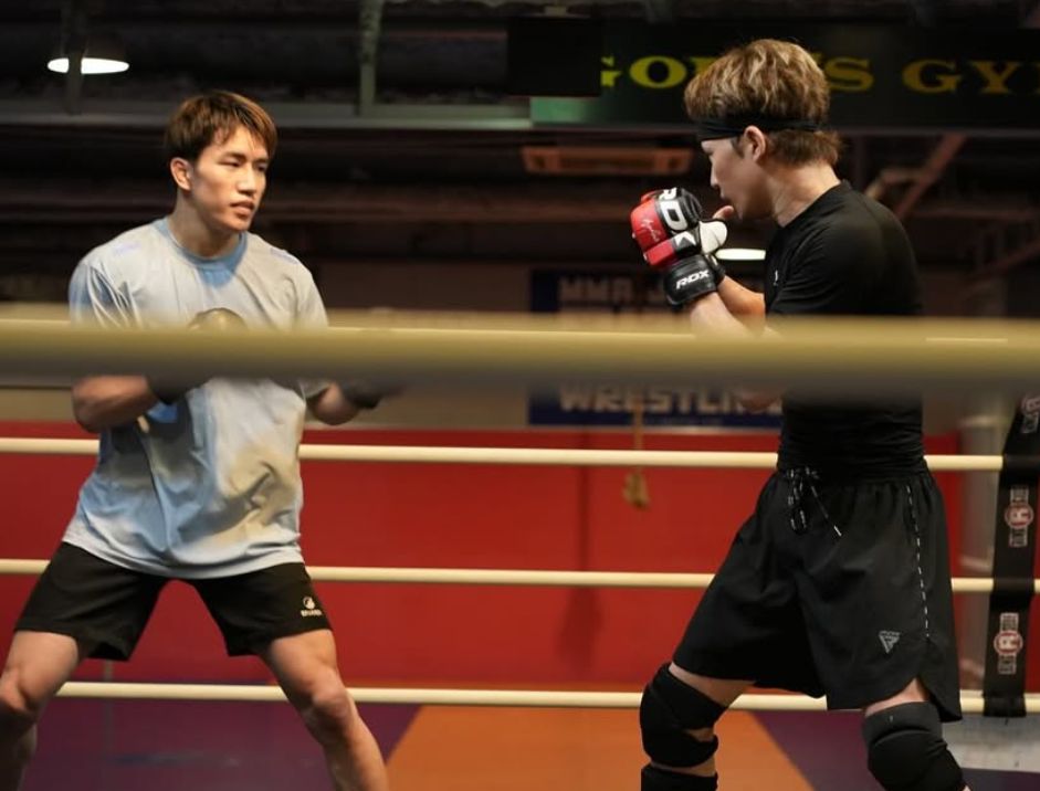 「JTT全勝でいきましょう」朝倉海が兄・未来との練習風景を公開、5.4東京ドームに向けて