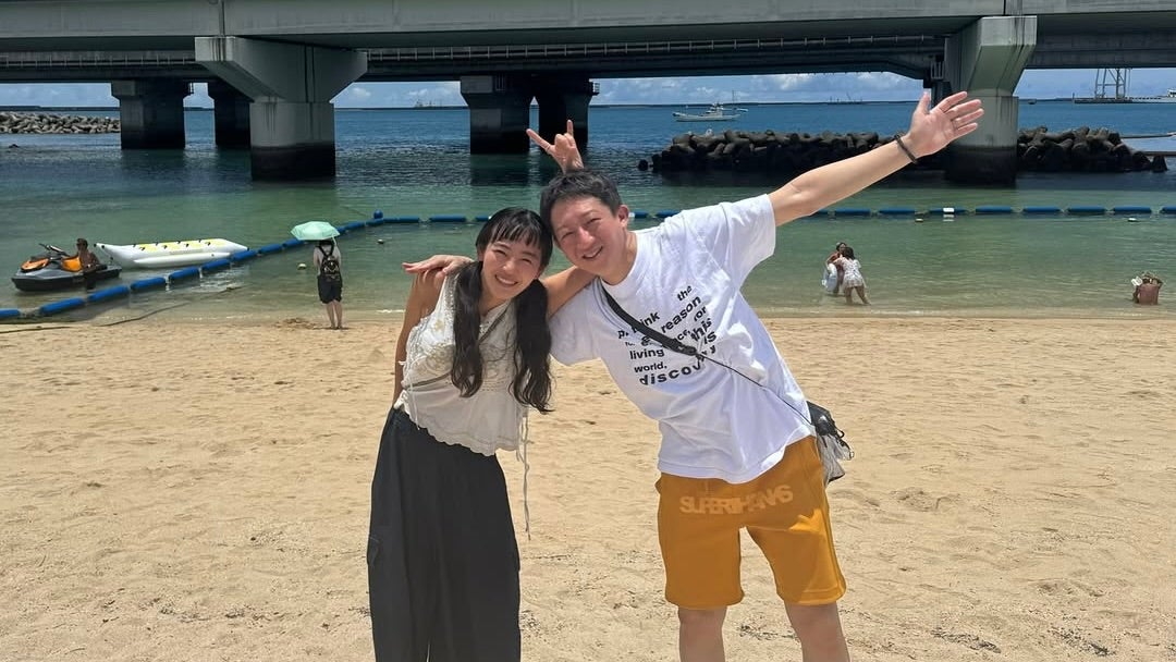 高橋茂雄＆清水みさと夫婦、沖縄でも"サウナ三昧"！？「いつも仲良しですね」