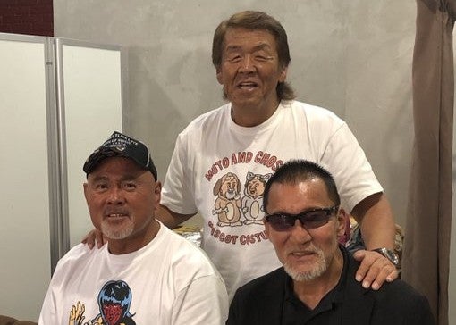 長州力、武藤敬司＆蝶野正洋と再会3ショット　変わらぬ笑顔にファンも笑顔