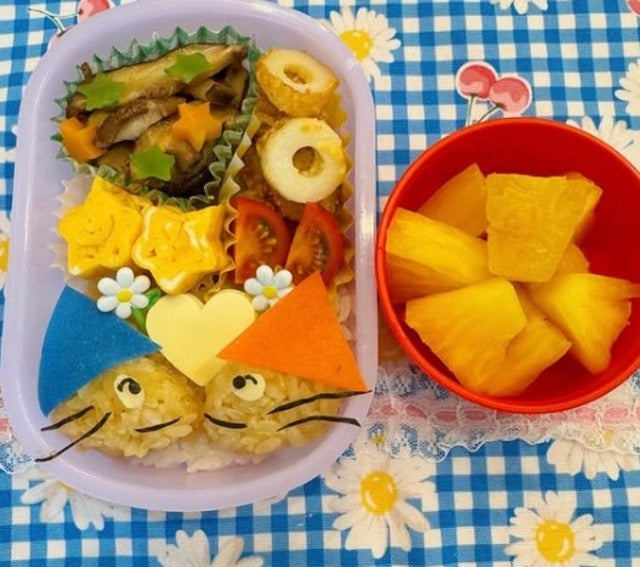 「さぁ次は何作ろう!?」柳原可奈子が『ぐりとぐら弁当 』を作る！