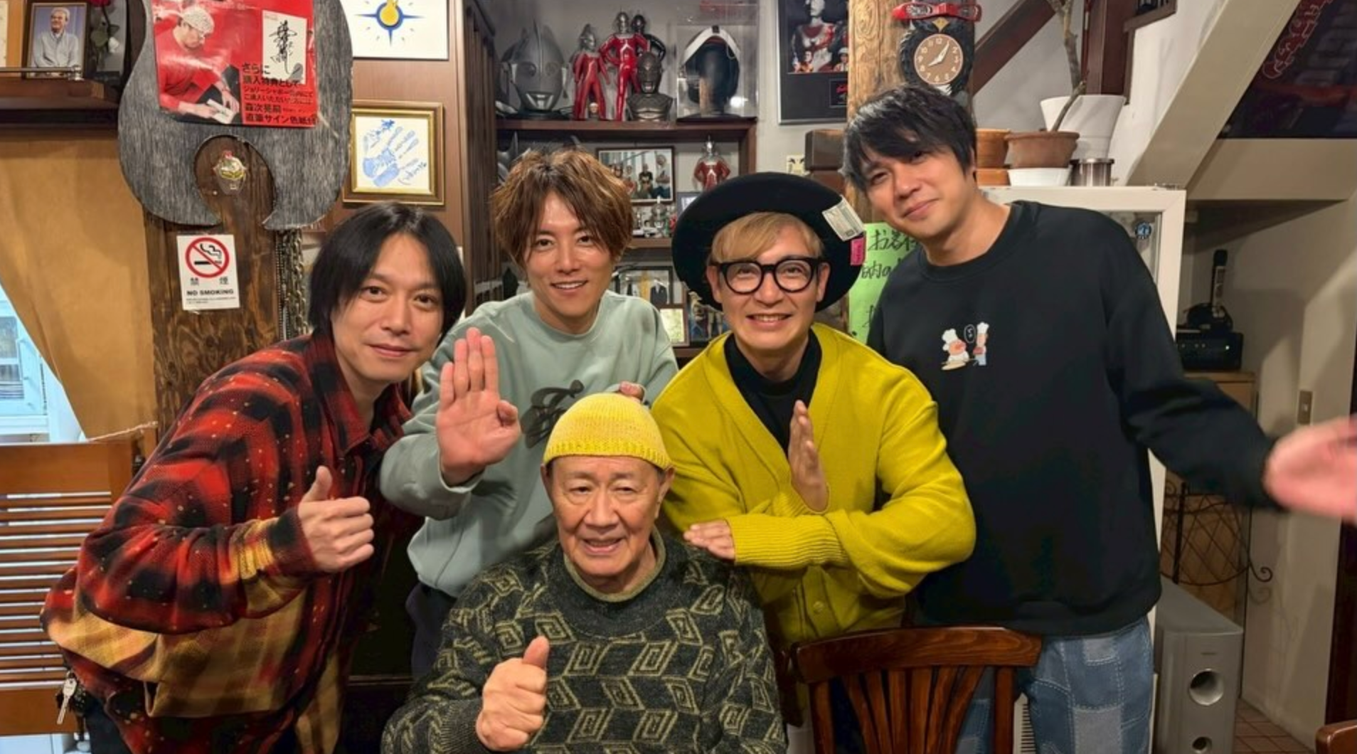 ウルトラファミリーが集結　杉浦太陽が”超人会”開催