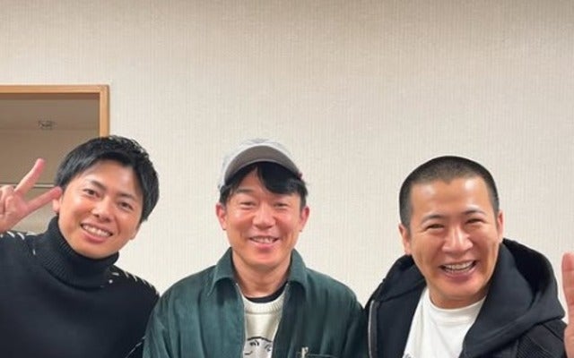 ペナルティのヒデがキングオブコント出場の「コットン」とパチリ！