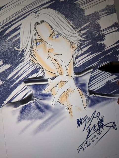 「俺様の美技に…酔いな👑」テニプリ作者があのキャラの誕生日をお祝い！