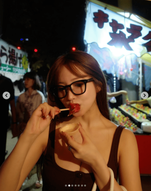 「あんず飴になりたい」三上悠亜の夏祭りショットにファン悶絶⁉