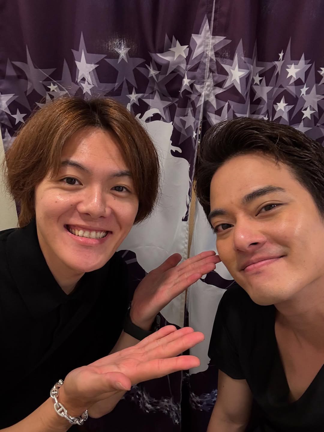 中山優馬、番組にお呼ばれしたあの俳優との2ショット！「待ってました」「最高」