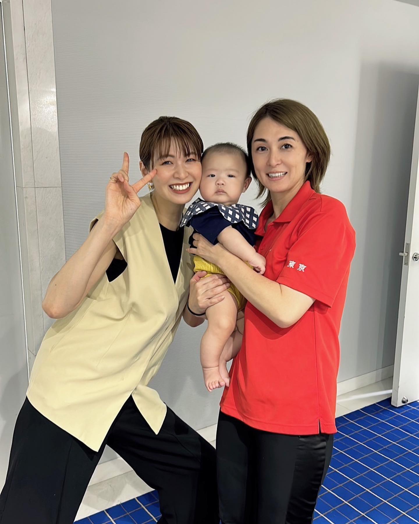 木村沙織親子と