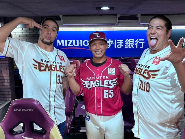 全日本プロレス「斉藤ブラザーズ」が楽天イーグルスのヒーローと