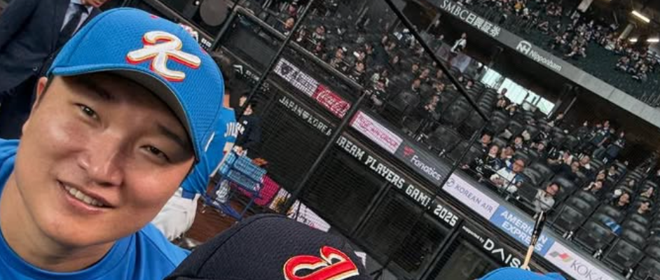 元サムスンコーチ・今江敏晃、日韓OB戦で「再会」