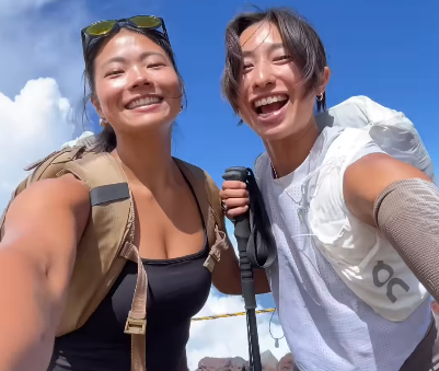 ダブル美女アスリート、キュートな編集で”マウント富士・頂点到着ムービー”を披露！海外ファンも歓喜
